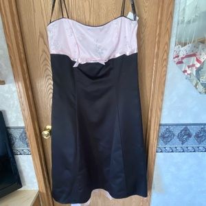 Pink /Black prom dress size 13/14